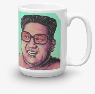 Kim Jong Un Happy Supreme Leader Funny Political Mug #6592132