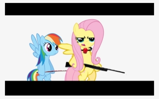 Ballgag, Fluttershy, Gag, Gun, Katana, Pulp Fiction, #6593626