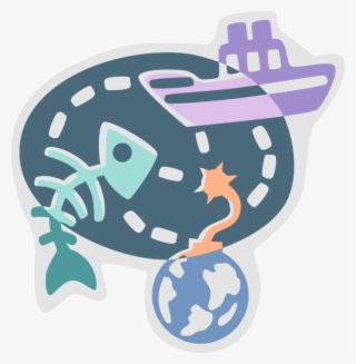 Vector Illustration Of Ticking Time Bomb Of Toxic Hazardous #6594400