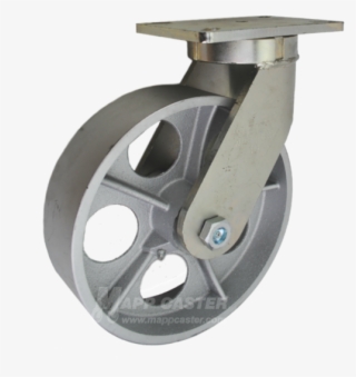 10" X 3" Cast Iron Wheel P71 Swivel Caster #6596021