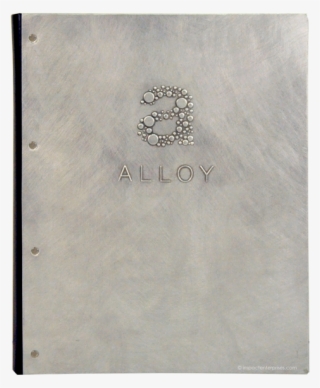Aluminum Menu, Alloy #6598356