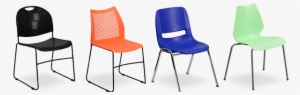 Plastic Stack Chairs - Flash Furniture Hercules Series 880 Lb. Capacity Black #660177