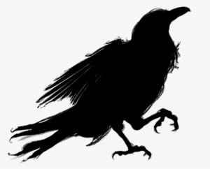 Dead Crow Png Svg Freeuse Library - Crow Silhouette Png #660402