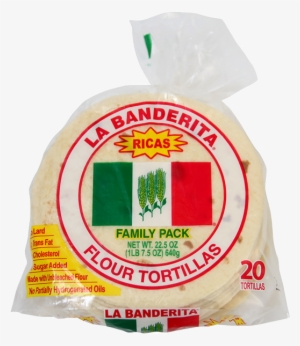 Large Pack Flour Tortillas - La Banderita Taco Shells #660633