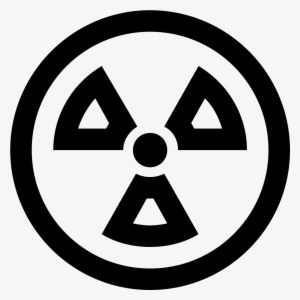 The Logo Is A Typical Radiation Or Nuclear Symbol - Contaminacion Simbolo #660756