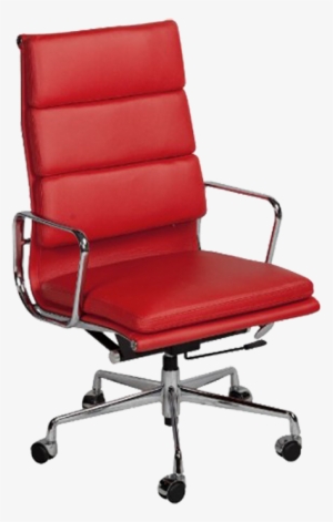 Office Chair Png Picture - Red Executive Chair #660889