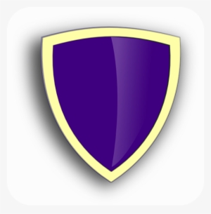 Security Shield Clipart Blank - Purple Shield Logo Png #661308