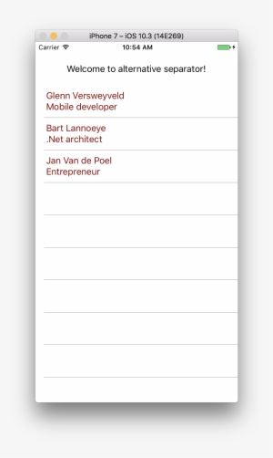Xamarin Forms Custom Listview Separator Without Boxview - Credential #661335