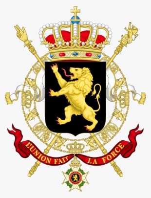 State Coat Of Arms Of Belgium - National Emblem Of Belgium #661356