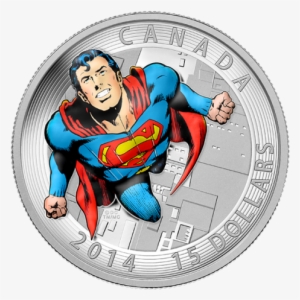 The First One Is Of Fine Silver And Depicts Superman - Canadian Mint Superman Coins #661656