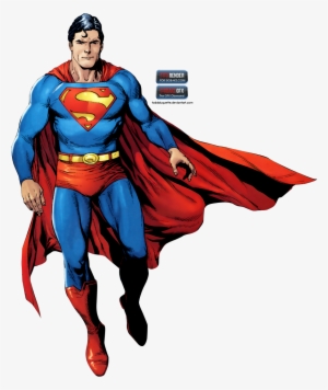 Superman Render By Tjfx On Clipart Library - Hot Sell Superman Costume Christopher Reeve Jumpsuit #662124