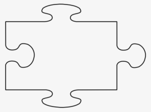 White Puzzle Two Clip Art - Puzzle #662194 White Puzzle Two Clip Art - Puzzle #662194