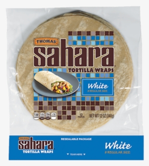 Thomas Sahara White Tortilla Wraps Product - White Wrap Tortilla #662373