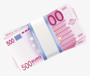 500 Euro Wads Transparent Png Clip Art Image - 500 Euro Png #662658