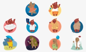 Bear Animal Character Profession Mammal Wi - Пнг Профессия #662990