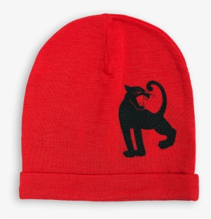 Panther Wool Beanie - Logo #663273