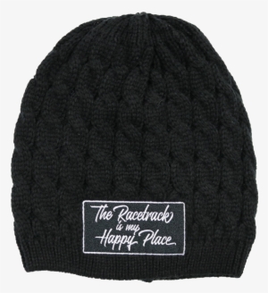 The Racetrack Is My Happy Place Women's Embroidered #663368