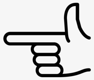 Hand Gun Icon Png #663586