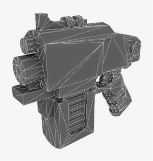 Low Poly Hand Gun - Battle Royale Game #663610