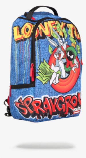 Looney Tunes Rainin Money - Looney Tunes Sprayground Backpacks #663800