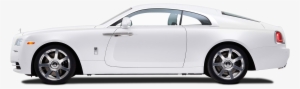 White Rolls Royce Wraith Car Png Image - Rolls Royce Wraith Png #663834