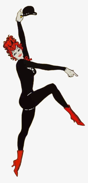 This Free Icons Png Design Of Vintage Broadway Dancer #663983