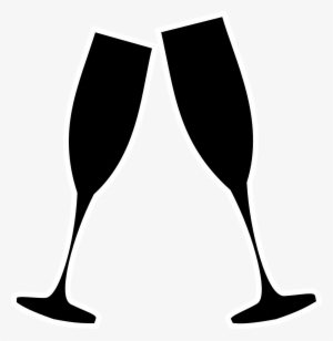 Champagne Clipart Vector - Champagne Glass Clipart #664575