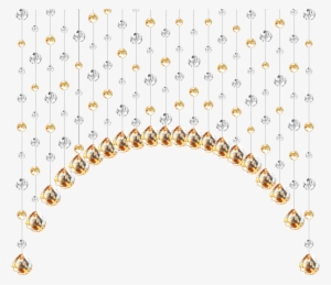 Crystal Bead Curtain Decorative Crystal Curtain Porch - Hanging Crystal Beads Png #664647