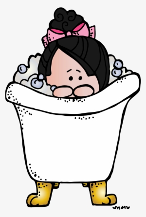 Picture Stock Bubble Bath Clipart - Melonheadz Shower #664780