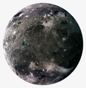 Ganymede Natural Satellite Moons Of Jupiter Galilean - Jupiter's Biggest Moon #664898
