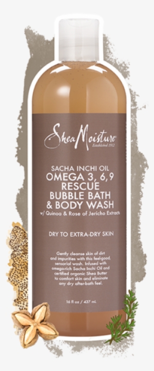 Back To Home - Shea Moisture Sacha Inchi Oil Rescue Bubble Bath & #665218