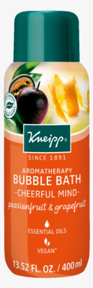 Passionfruit & Grapefruit Aromatherapy Bubble Bath - Kneipp Bath Bath Foam Maracuja + Grapefruit 400 Ml #665387