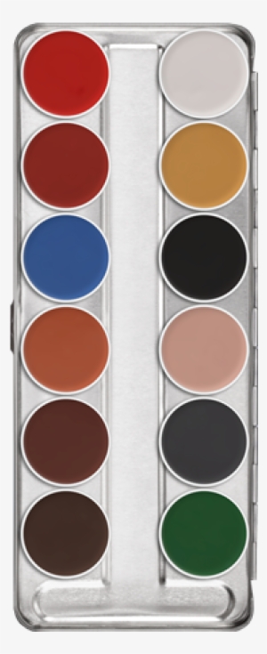 Aquacolor Is Universally Applicable, Primarily As A - Kryolan Aqua Palette #665722