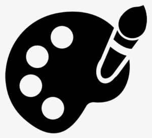 Download - Paleta De Pintura Vetor #666209