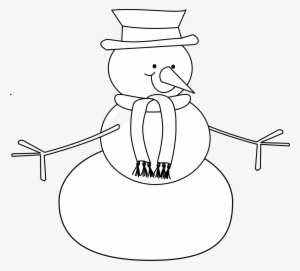 Snowman 1,855×1,676 Pixels - Snowman Black And White Clip Art #666951