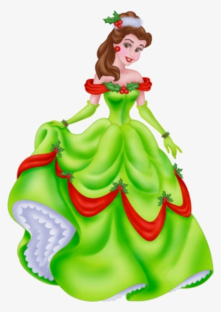 Top 96 Disney Christmas Clip Art - Disney Princess Belle Christmas #666954