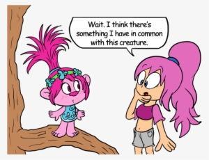 Download Trolls Poppy Cute Clipart Dj Suki Drawing - Poppy The Troll As A Human #667227