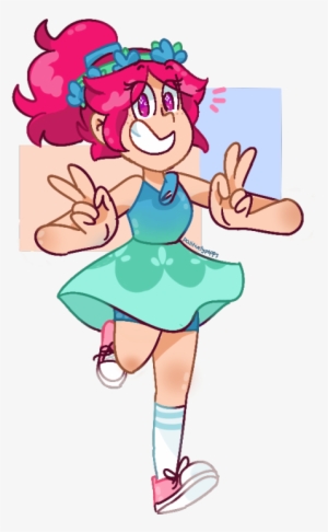 “my Take On A Human Poppy Design I've Been Constantly - Poppy From Trolls Human #667306