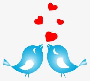 This Free Icons Png Design Of Colored Love Birds With #667662
