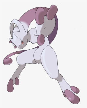 Mewtwo Drawing Realistic - Pokemon Mega Mewtwo Png #667730