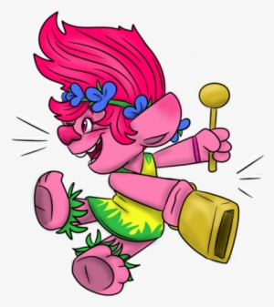 Trolls Vibes Only <posting This Poppy I Made For Her - Contrast Tank #667798