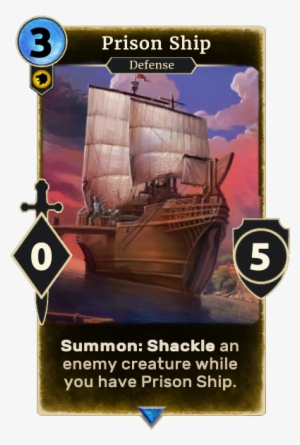 Prison Ship - The Elder Scrolls: Legends #668308
