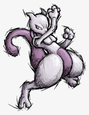 Mewtwo By Tails1000 On Deviantart - Mewtwo Smash Fan Art #668355