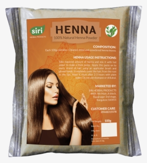 Chemical Free, Herbal Henna - Shiseido For Hair #668710