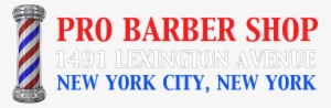 22 X 36 Custom Vinyl Decal For Barber Shop Pole Design #669832