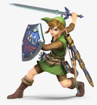 Link Tunic Of The Wild Variation As He Appears In Super #6600198