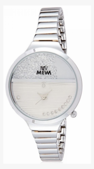 Decambridge Watch For Ladies, Silver Plated Band, Moving #6601963