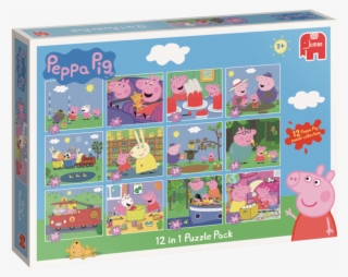 Peppa Pig 12in1 Puzzle Pack #6603917