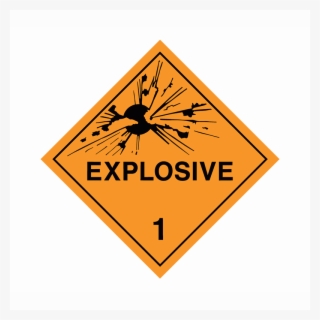 Brady Dangerous Goods Sign / Placard #6604175