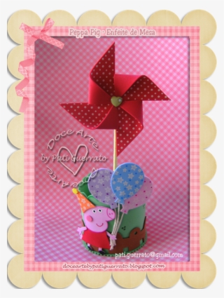 Enfeite De Mesa Peppa Pig #6604348 Enfeite De Mesa Peppa Pig #6604348